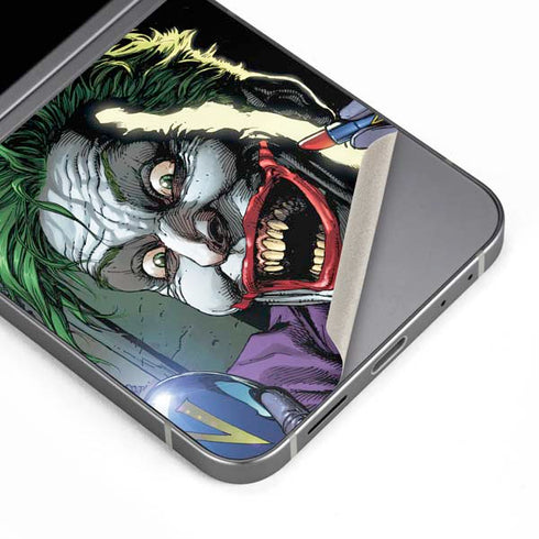 DC Comics The Joker Put on a Smile Galaxy Z Flip6 Skin